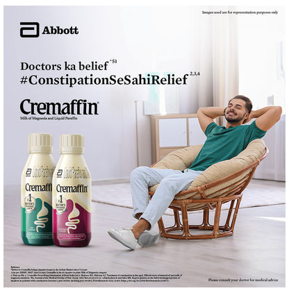 Cremaffin Constipation Relief with Liquid Paraffin | For Stomach Care | Mixed Fruit