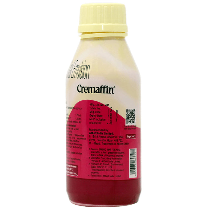 Cremaffin Constipation Relief with Liquid Paraffin | For Stomach Care | Mixed Fruit