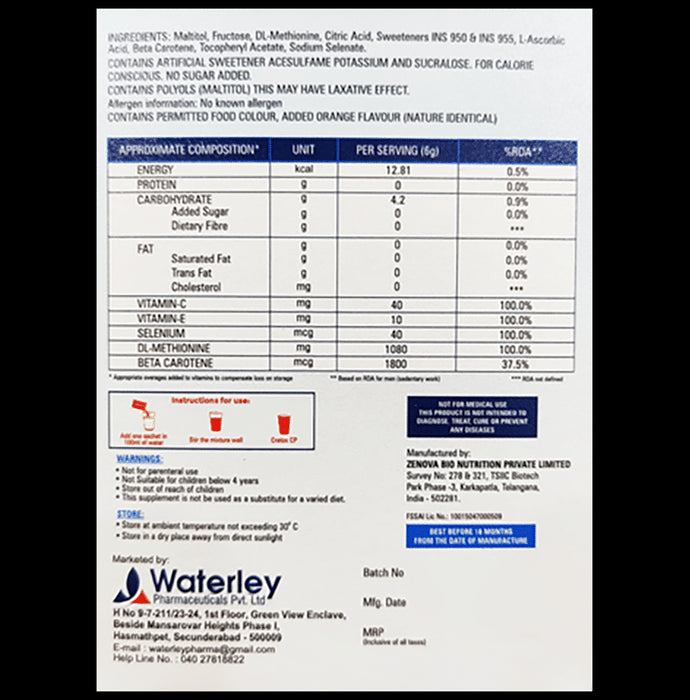 Cretox CP Sachet Orange