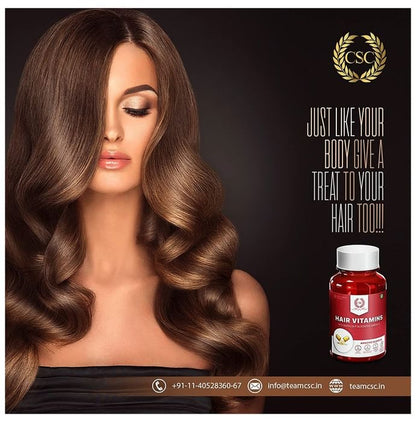 CSC Hair Vitamins Vegetarian Capsule