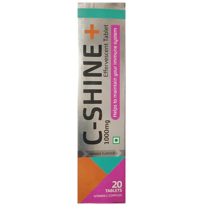 C-Shine Pus Effervescent Tablet Orange - Classic Derma