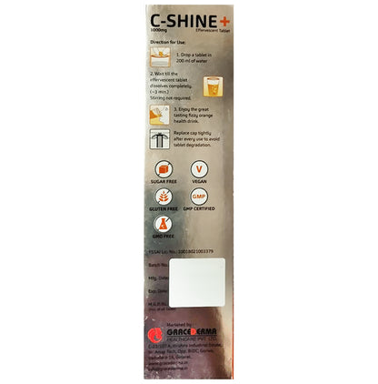 C-Shine Pus Effervescent Tablet Orange