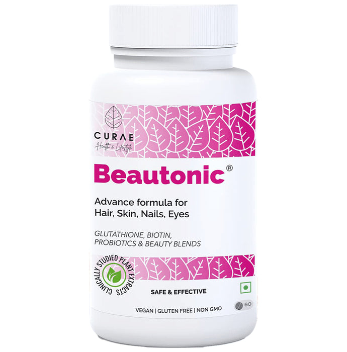 Curae Health & Lifestyle Beautonic Hair, Skin, Nails, Eyes Tablet - Classic Derma