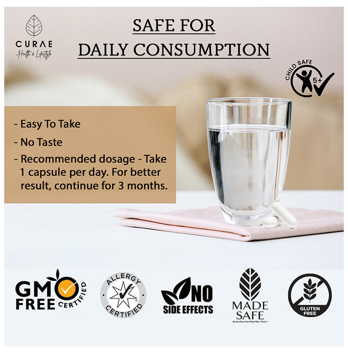 Curae Health & Lifestyle Gut Biotix Probiotics and Prebiotics Capsule