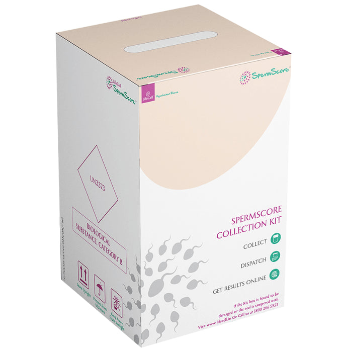 LifeCell LifeCell SpermScore- At-Home, Self-Collection Kit-Tests Sperm Quality & Quantity - Classic Derma