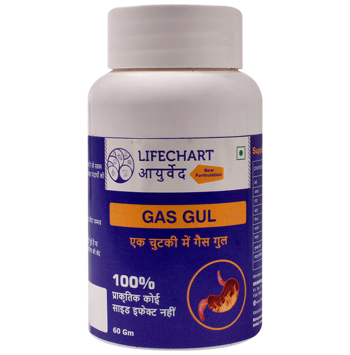 Lifechart Ayurveda Gas Gul Powder - Classic Derma