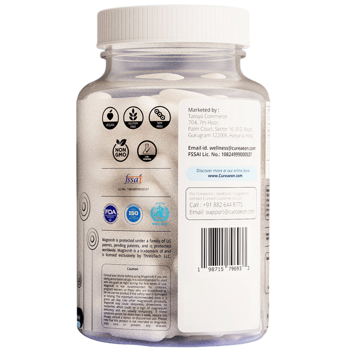 Cureaeon Magtein Magnesium L-Threonate Vegetarian Capsule (90 Each)