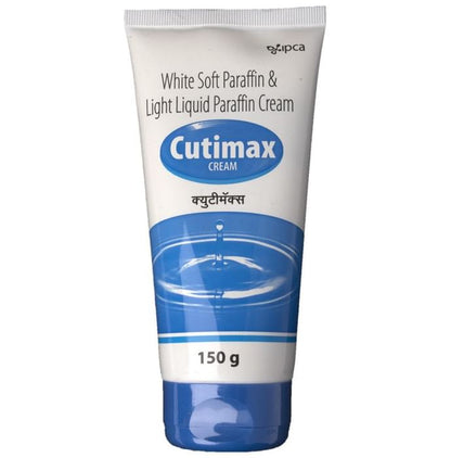 Cutimax Cream with Soft Paraffin & Light Liquid Paraffin | For Dry Skin & Eczema Relief