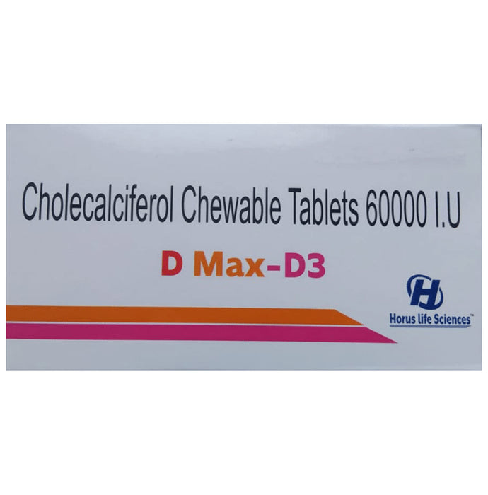 D Max-D3 Chewable Tablet - Classic Derma