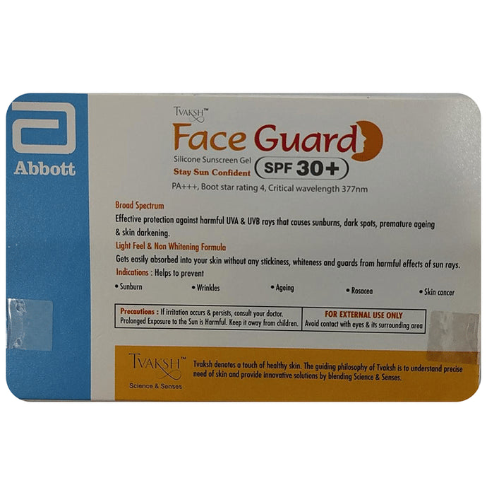 Tvaksh Face Guard Silicone Sunscreen Gel SPF 30