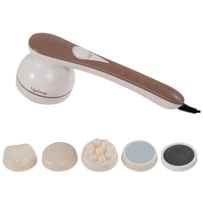 Lifelong LLM180 Electric Handheld Full Body Massager Brown - Classic Derma