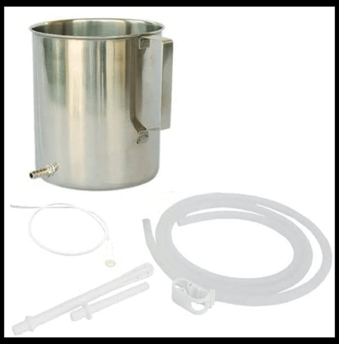 Mowell Stainless Steel Enema Kit - Classic Derma