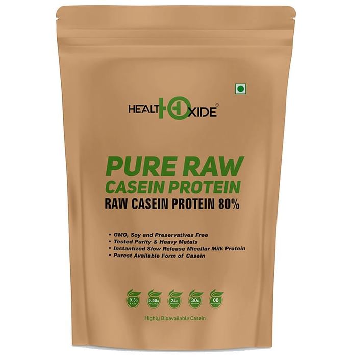 HealthOxide Pure Raw Casein Protein 80% Powder - Classic Derma