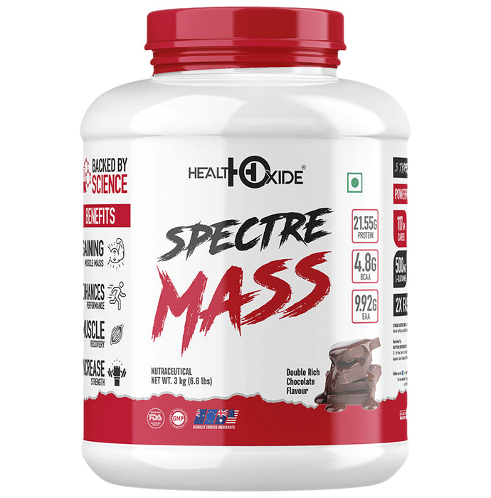 HealthOxide Spectre Mass Protein Double Rich Chocolate - Classic Derma