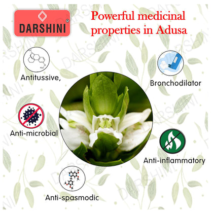 Darshini Adusa / Vasaka / Adoosa / Adhatoda Zeylanica Powder