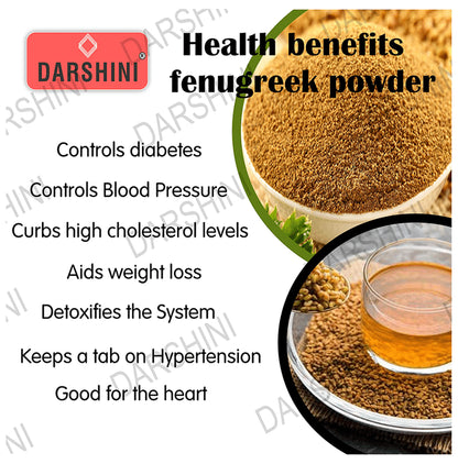 Darshini Methi-Seed/Methi Dana/Fenugreek Seed/Uluva Powder