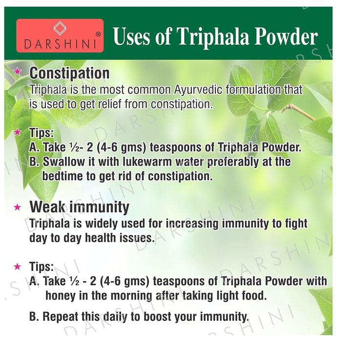 Darshini Triphala | Trifala Powder