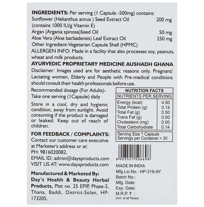 Day's Vitamin E Capsule (30 Each)