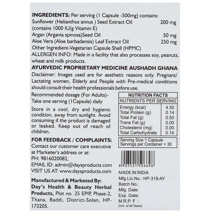 Day's Vitamin E Capsule (30 Each)