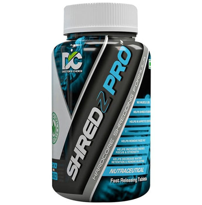 DC Doctor's Choice Choice Shredz Pro for Burning Fat & Protecting Muscle | Fast Releasing Tablet