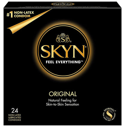 LifeStyles SKYN Feel Everything Non-Latex Lubricated Condom - Classic Derma