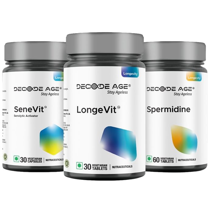 Decode Age Healthy Ageing Bundle| Improve Energy, Strength and Vitality for Overall Well-being - Classic Derma
