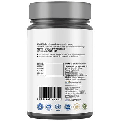 Decode Age NMN Pro Uthever 1000 Vegetarian Capsule , Ultra-Pure, Boost NAD+ , Improve Muscle Strength