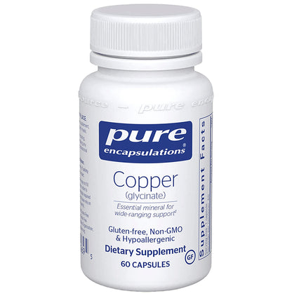 Pure Encapsulations Copper (Glycinate) Capsule - Classic Derma