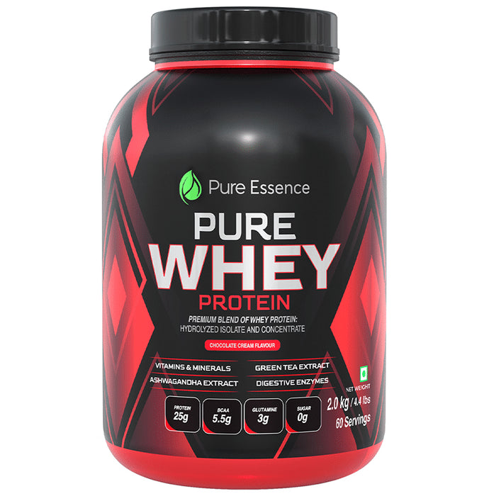 Pure Essence Pure Whey Protein Powder Chocolate Cream - Classic Derma