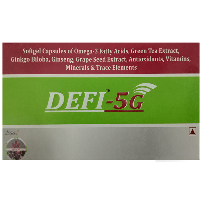 Defi 5G Softgel Capsule - Classic Derma