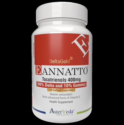 Delta Gold Eannatto Tocotrienols 400mg Softgel Capsules - Classic Derma