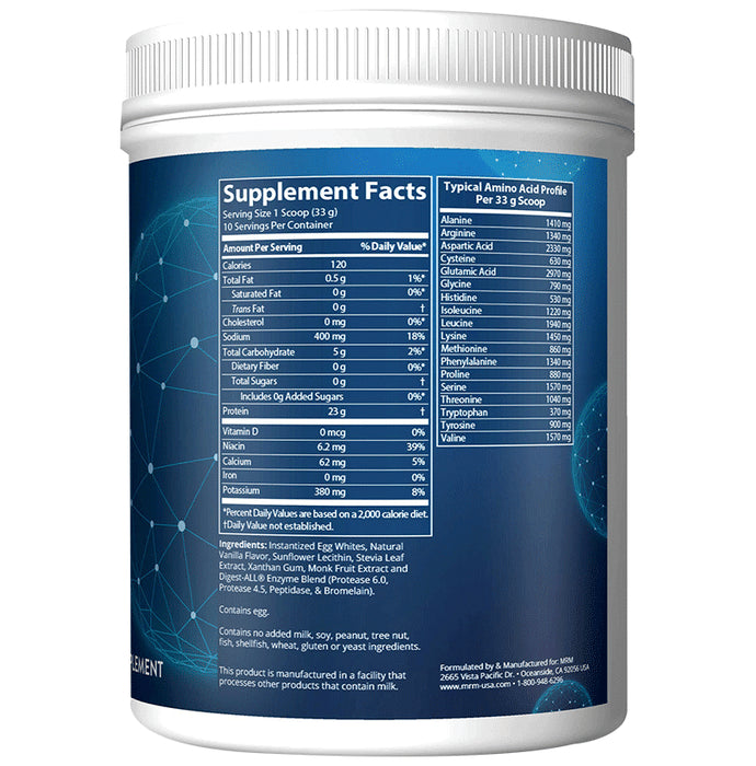 MRM Egg White Protein Vanilla