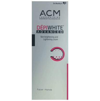 Depiwhite Advanced Cream | For Skin Brightening & Lightening | Derma Care | For Face, Neck & Hands - Classic Derma