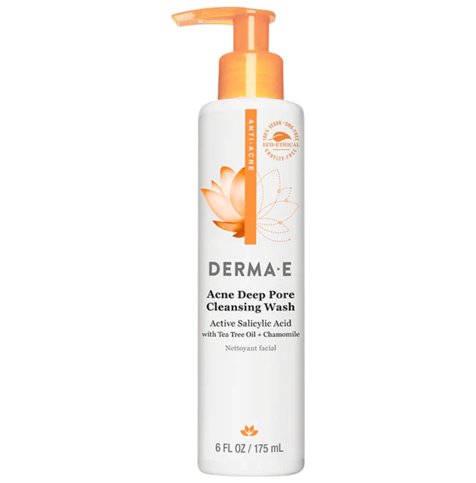 Derma E Acne Deep Pore Cleansing Wash - Classic Derma