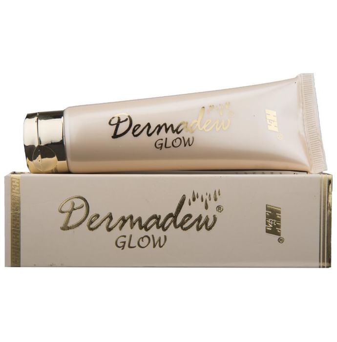 Dermadew Glow Cream with Vitamin E, Almond Oil & Olive Extract | Moisturises Skin - Classic Derma
