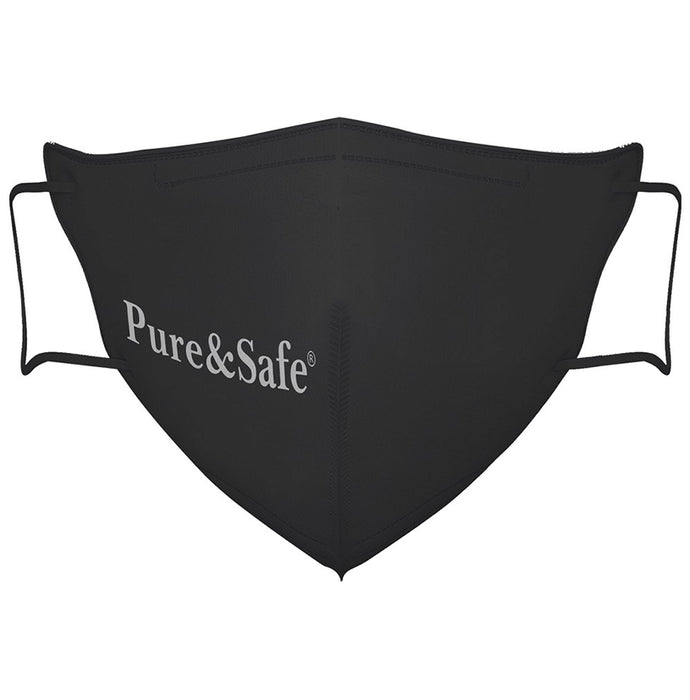 Pure & Safe Kids N95 Mask Black - Classic Derma