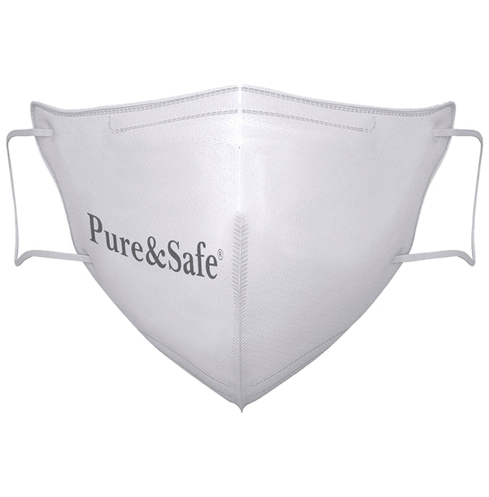 Pure & Safe Kids N95 Mask White - Classic Derma