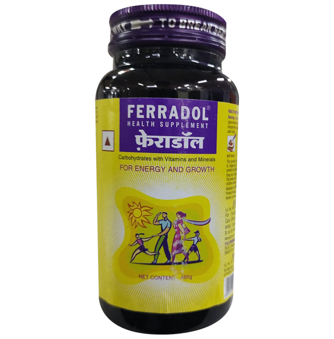 Ferradol Health Supplement with Carbohydrates, Vitamins & Minerals | For Energy and Growth - Classic Derma