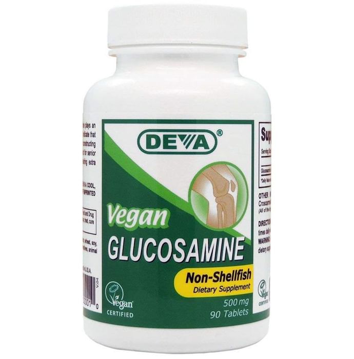 Deva Vegan Glucosamine 500mg Tablet - Classic Derma