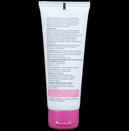 Dewderm Moisturising Lotion with Vitamin E, Aloe Vera & Jojoba Oil | Skin-Friendly & pH-Balanced