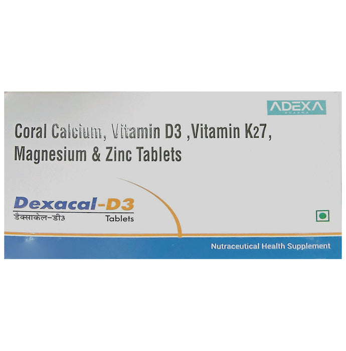 Dexacal-D3 Tablet - Classic Derma