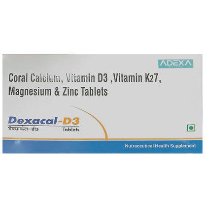 Dexacal-D3 Tablet - Classic Derma