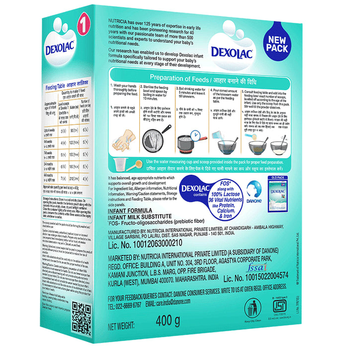 Dexolac 1 Infant Formula Powder