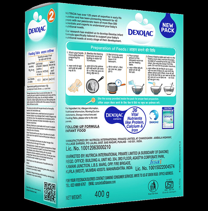 Dexolac 2 Follow-Up Formula Powder