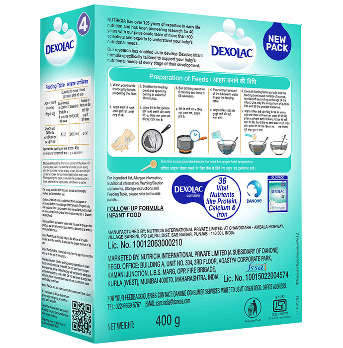 Dexolac 4 Follow-Up Formula Powder