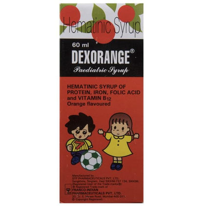 Dexorange Paediatric Syrup Orange