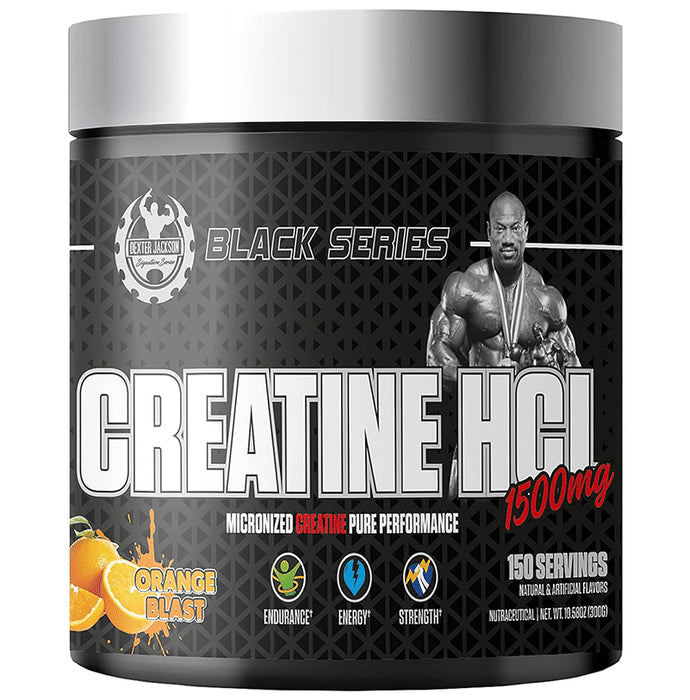 Dexter Jackson Black Series Creatine HCL Powder Orange Blast - Classic Derma