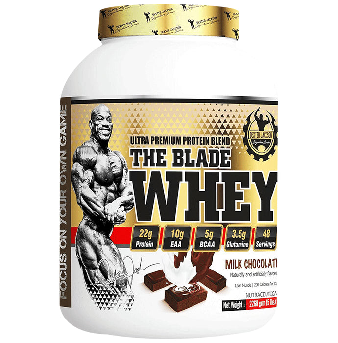 Dexter Jackson Blade Whey Powder Milk Chocolate - Classic Derma