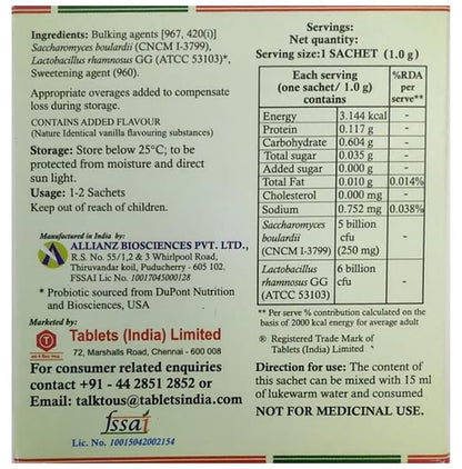 Bifilac GG Duo Sachet