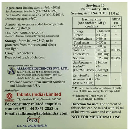 Bifilac GG Duo Sachet